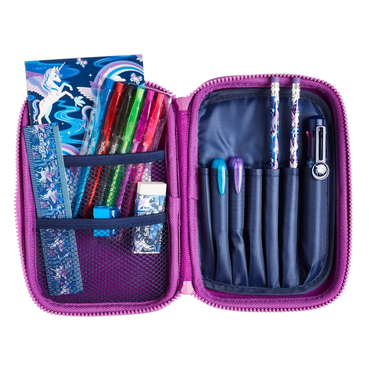 Smiggle - Away Pencil Case and Stationery Set