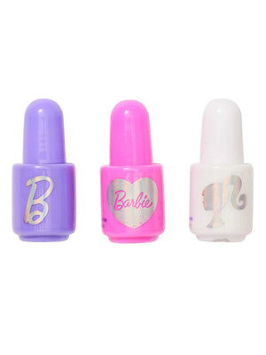 Smiggle - Barbie 3-Piece Nail Polish Set and Bag