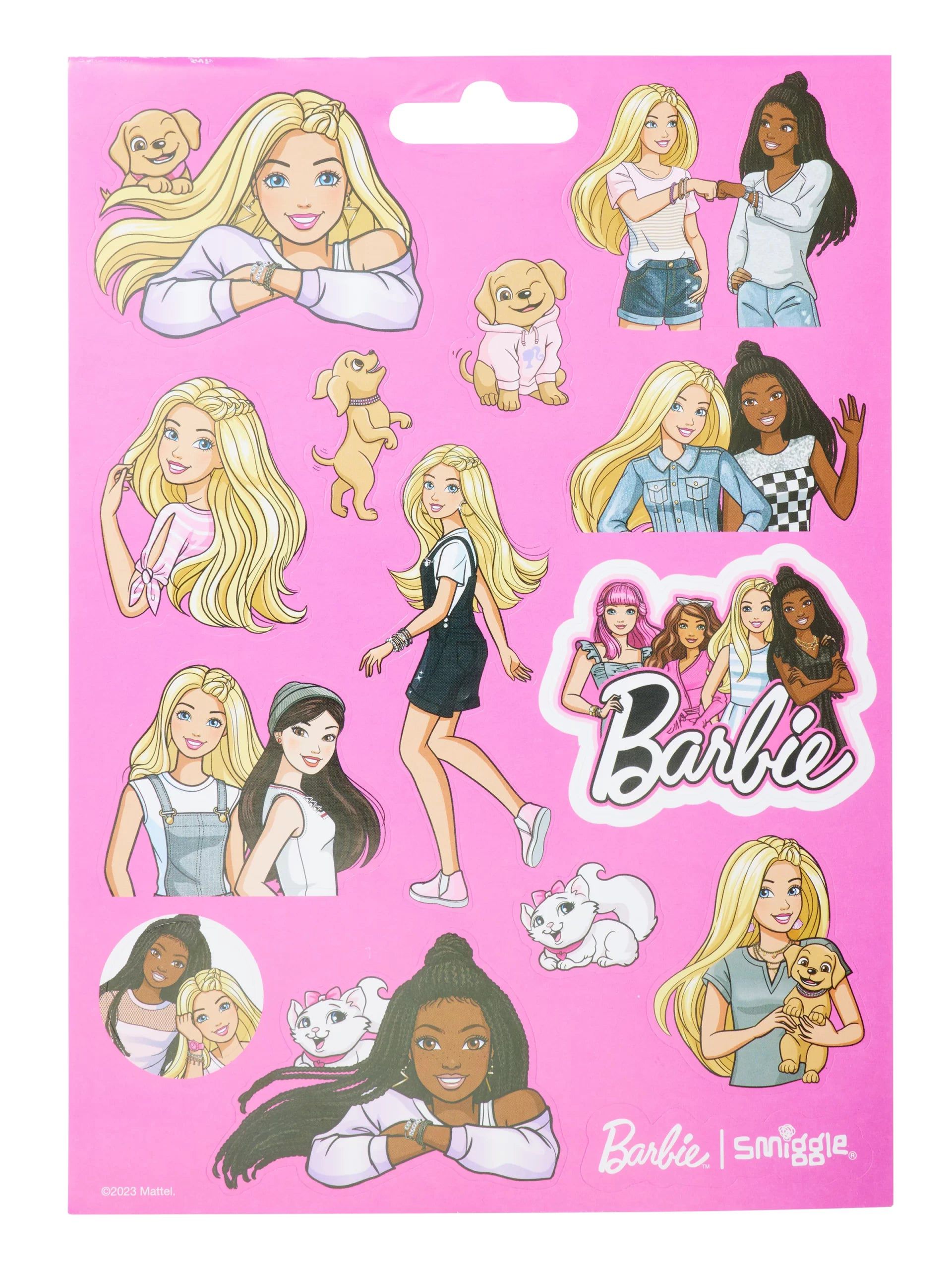 Smiggle - Barbie Sticker Book