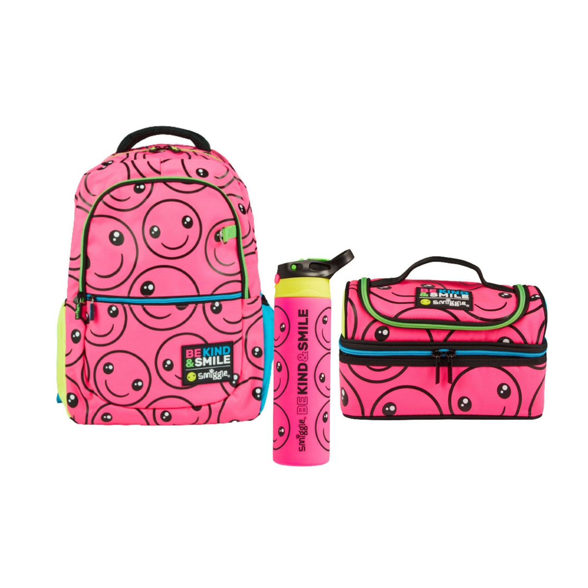 Smiggle - Be Kind Bag and School Set