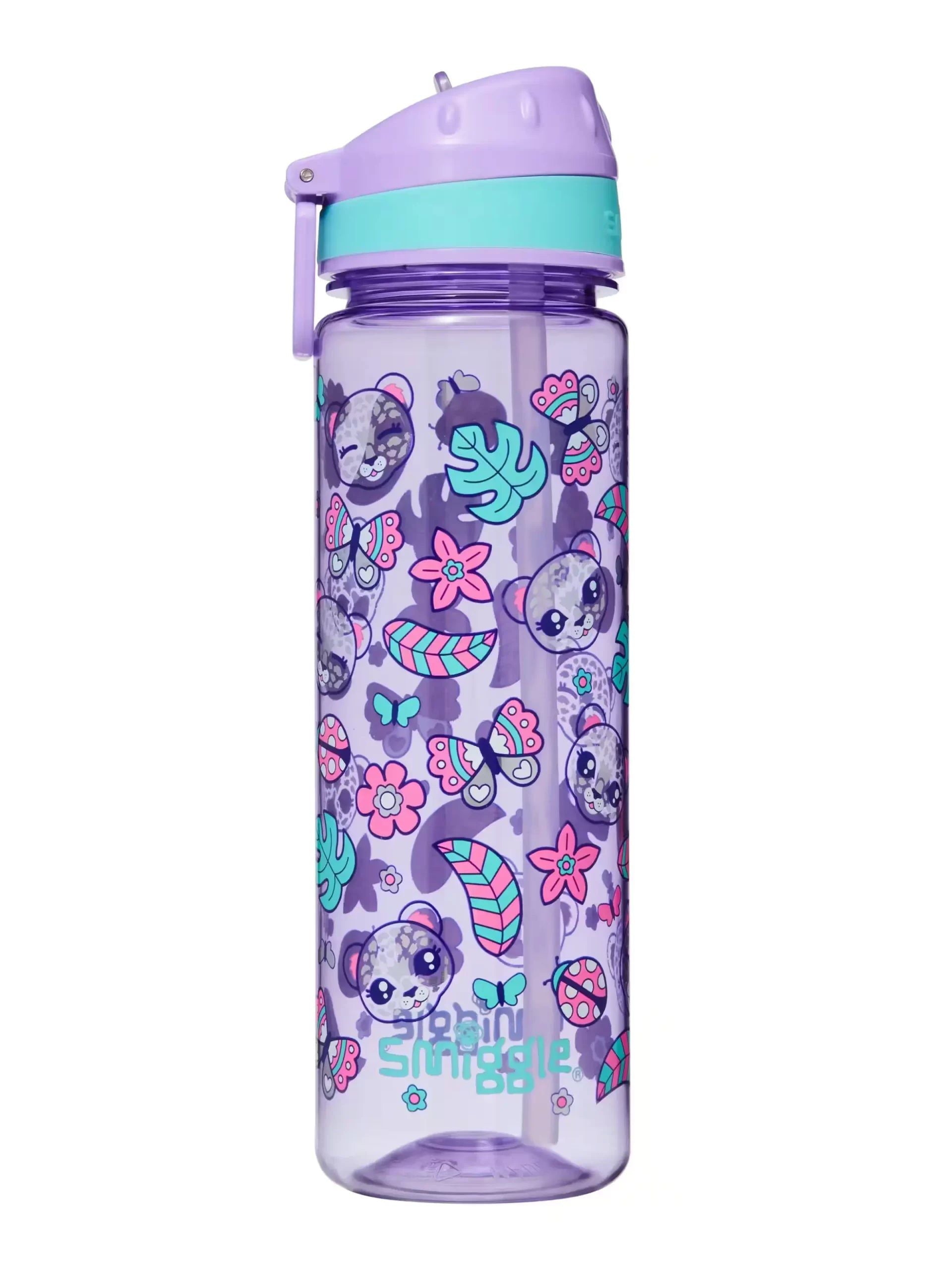 Smiggle - Best Budz Drink Up Plastic Drink Bottle 650Ml