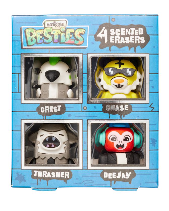 Smiggle - Besties Scented Eraser Pack
