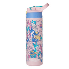 Smiggle - Better Togerher Stainless Steel 520ml Straw Bottle