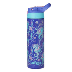Smiggle - Better Togerher Stainless Steel 520ml Straw Bottle