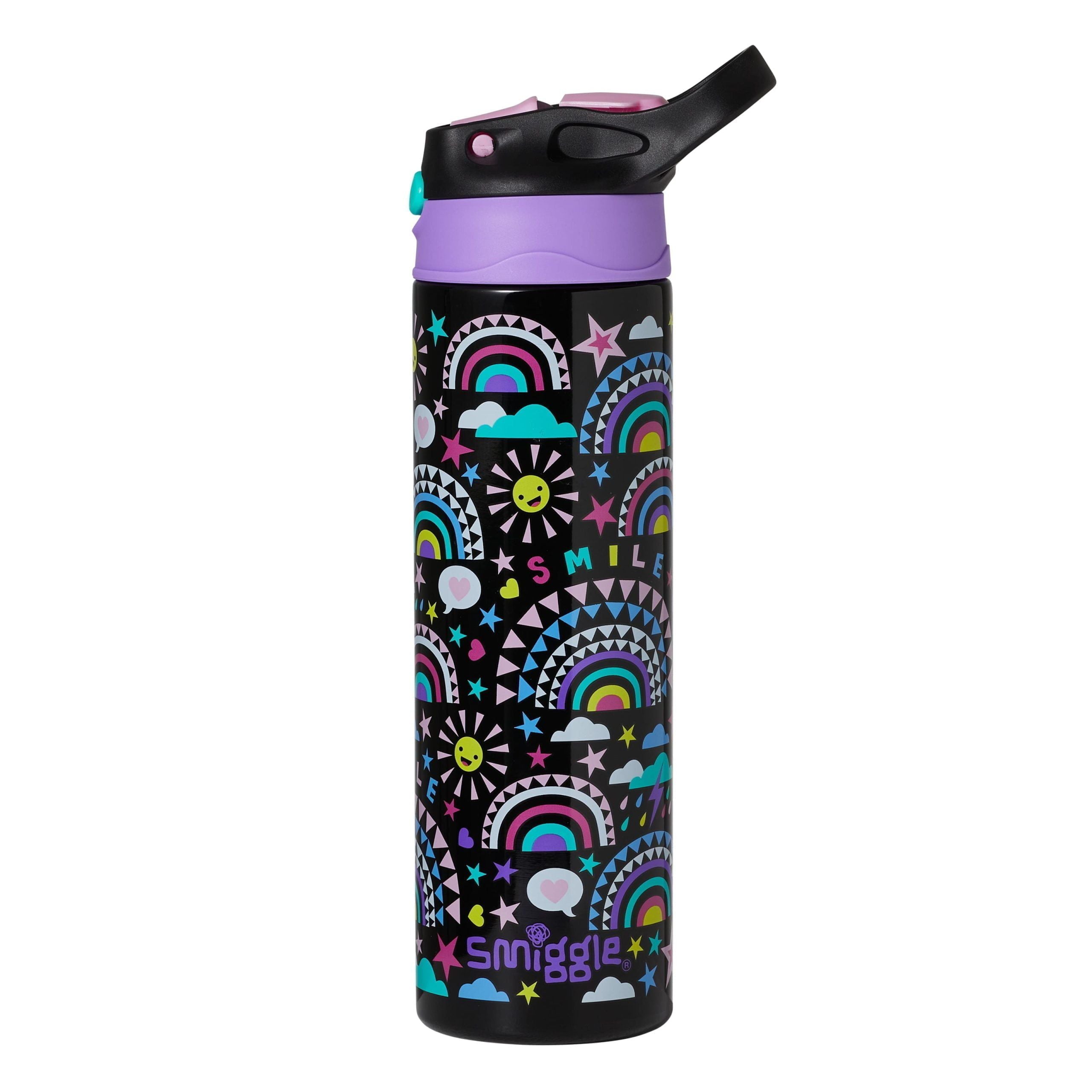 Smiggle - Better Togerher Stainless Steel 520ml Straw Bottle