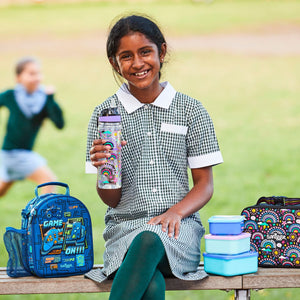 Smiggle - Better Together 650ML Bpa Free Straw Water Bottle