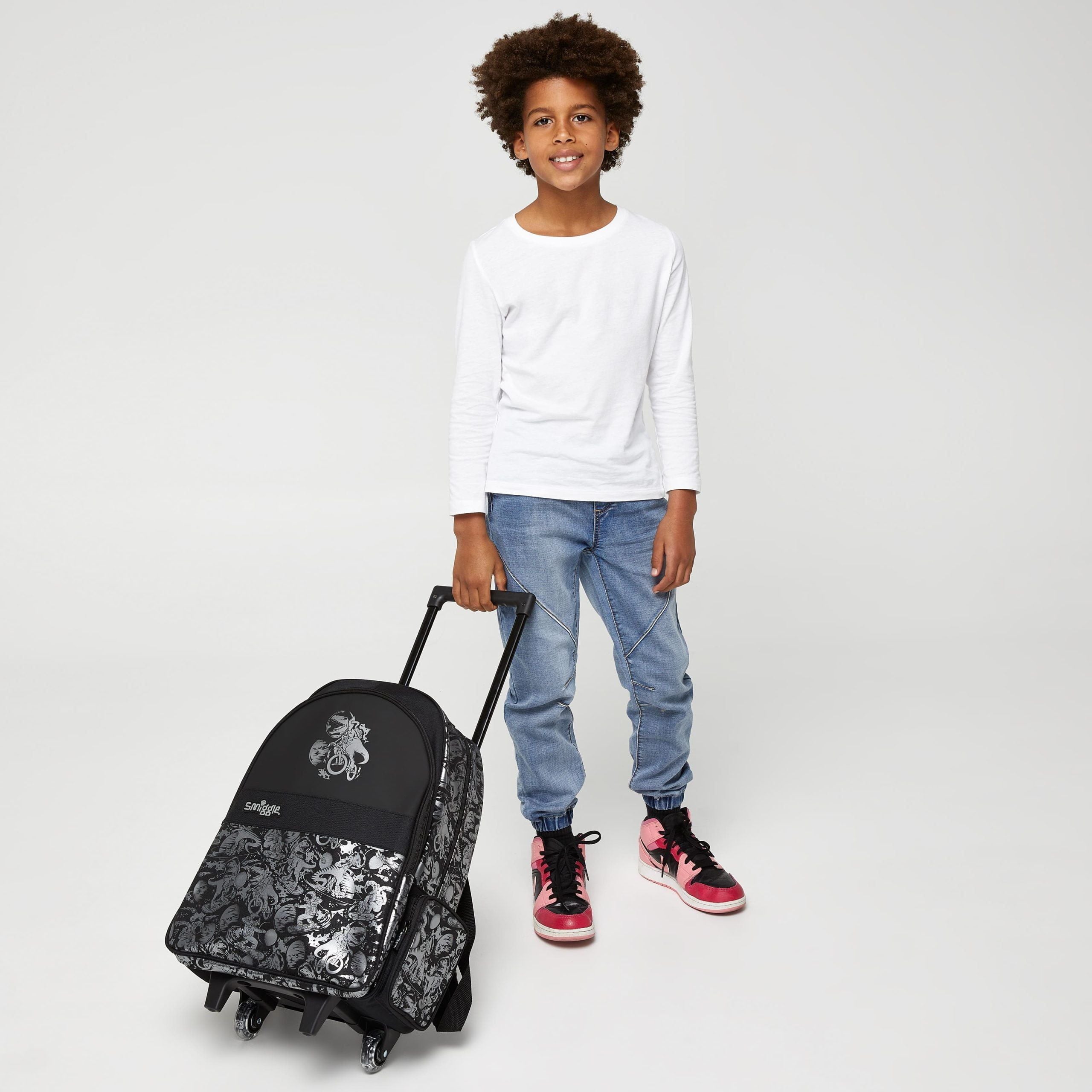 Smiggle - Better Together Lighted Backpack with Trolley