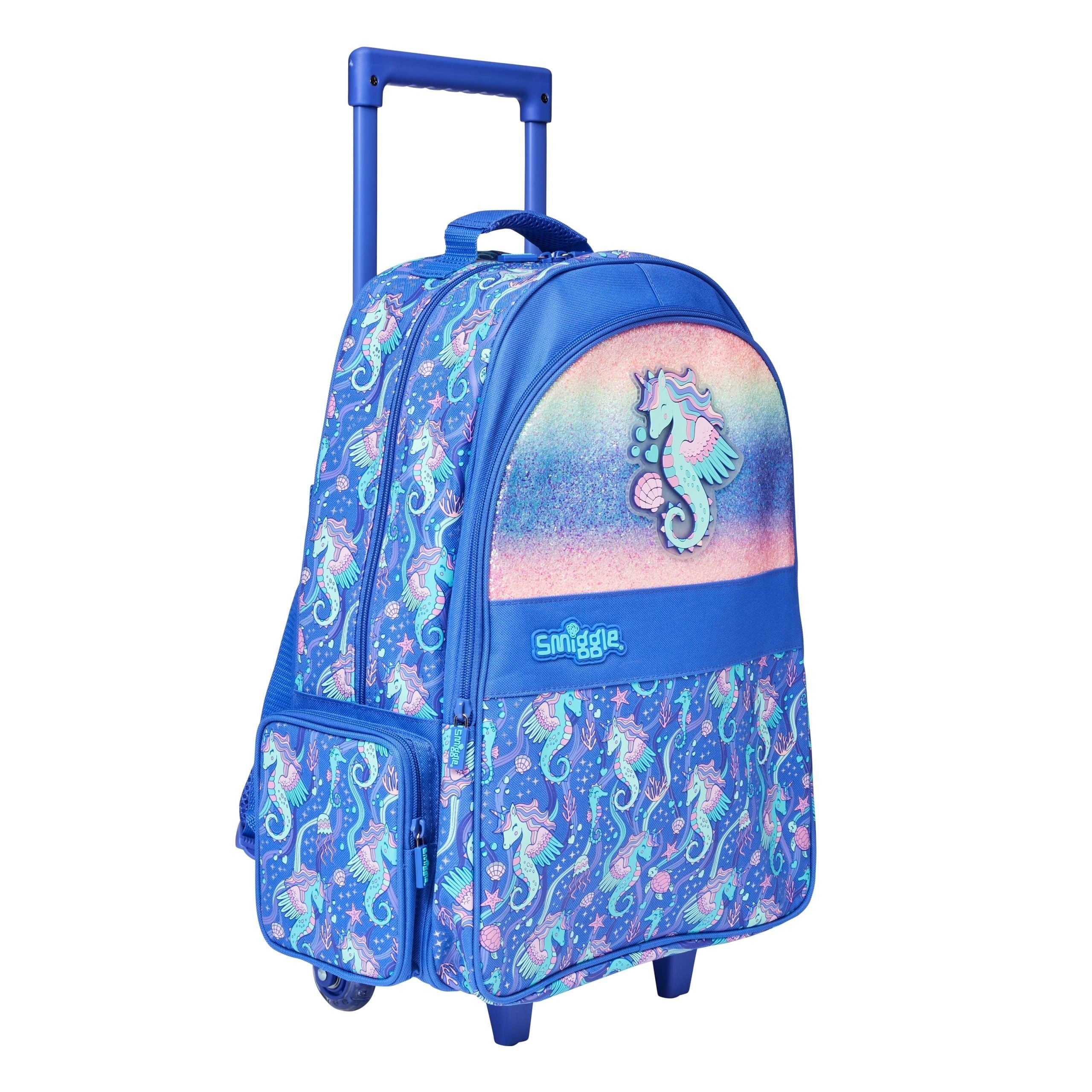 Smiggle - Better Together Lighted Backpack with Trolley