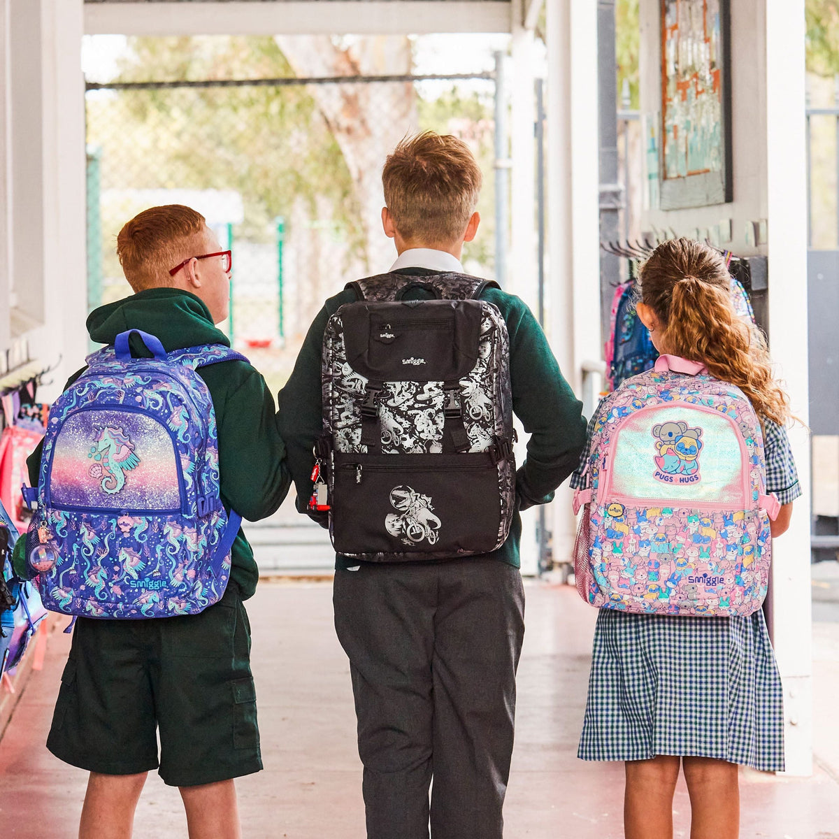 Smiggle - Better Together Foldable Backpack