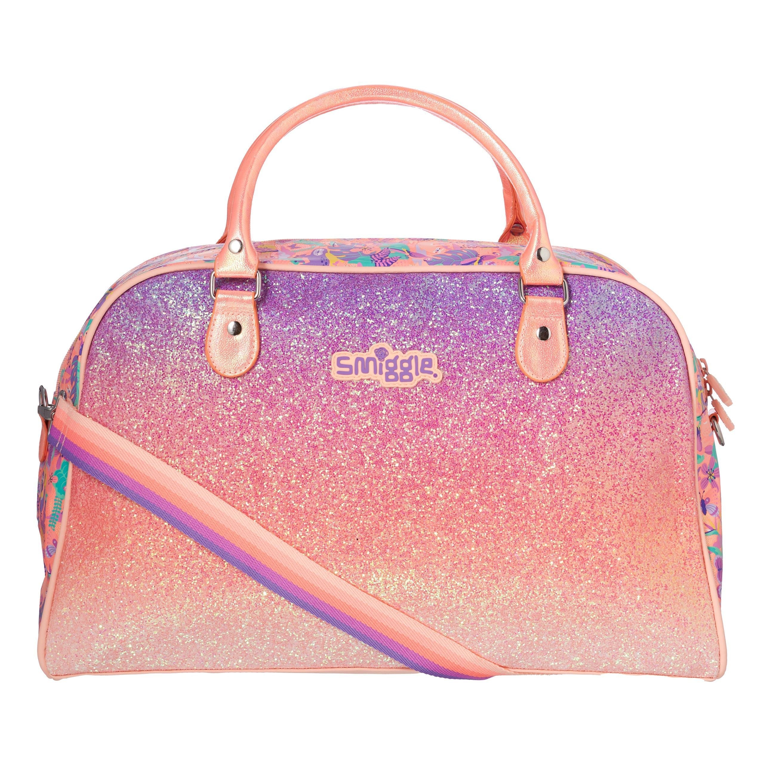 Smiggle - Beyond Coral Pink Weekend Bag