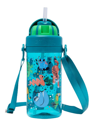 Smiggle - Big Dreams Kindergarten 400ML BPA Free Hidden Straw Water Bottle