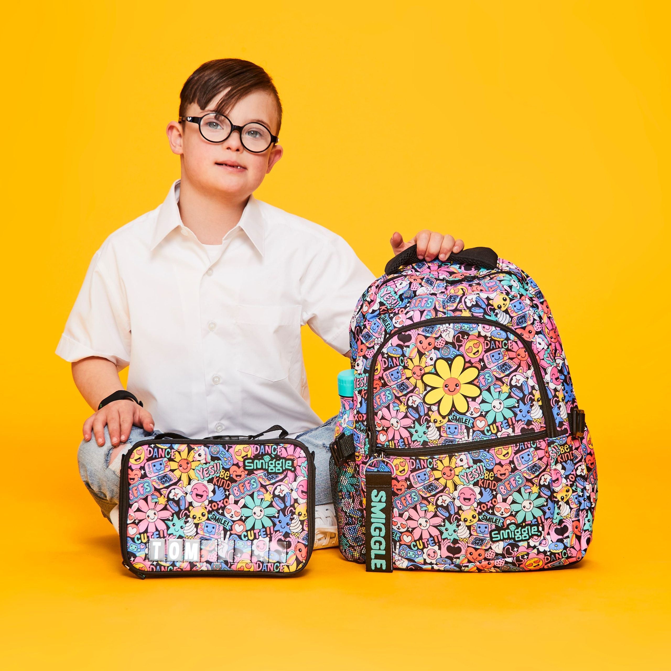 Smiggle – Bright Side 5-Piece School Bag Set