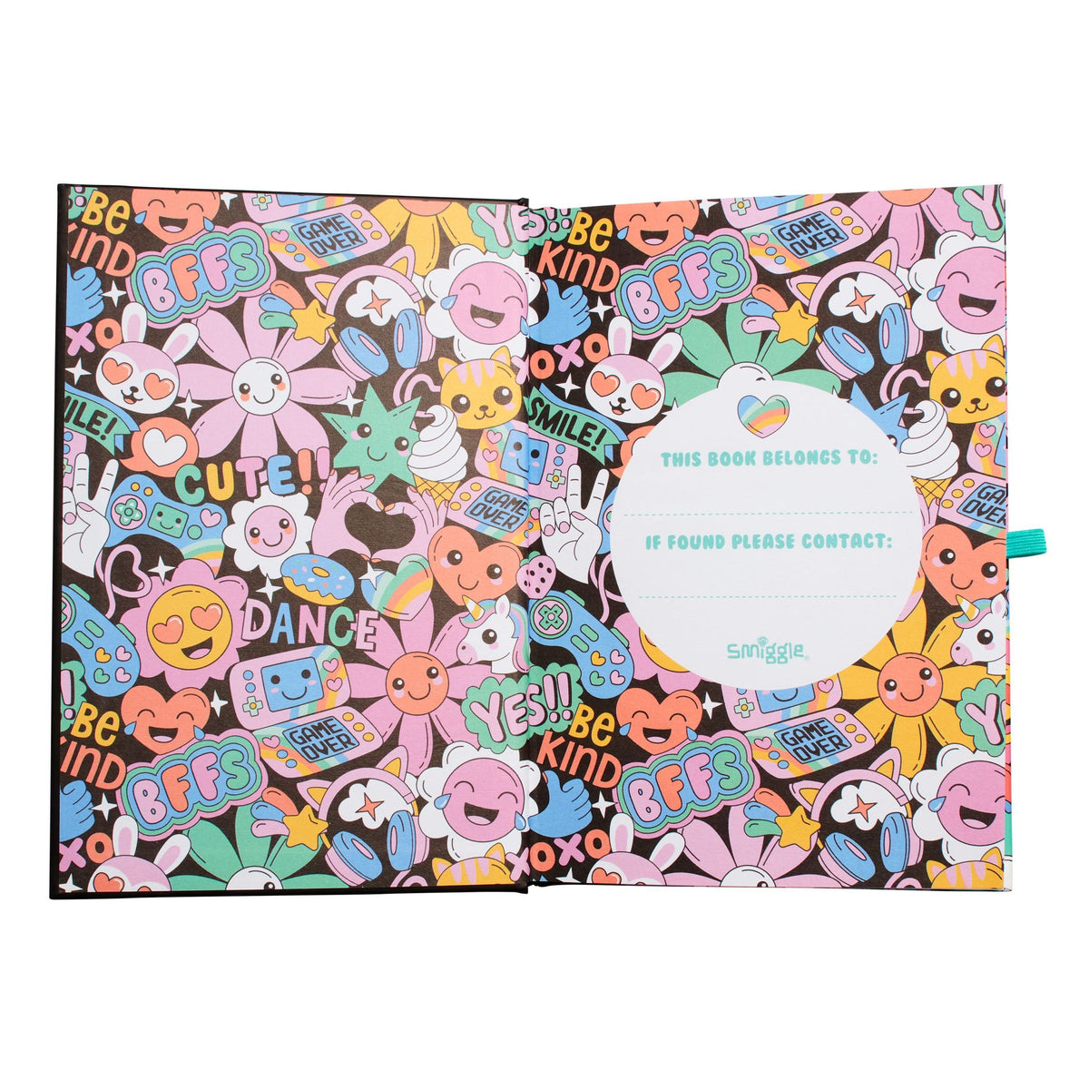 Smiggle - Bright Side A5 Notebook