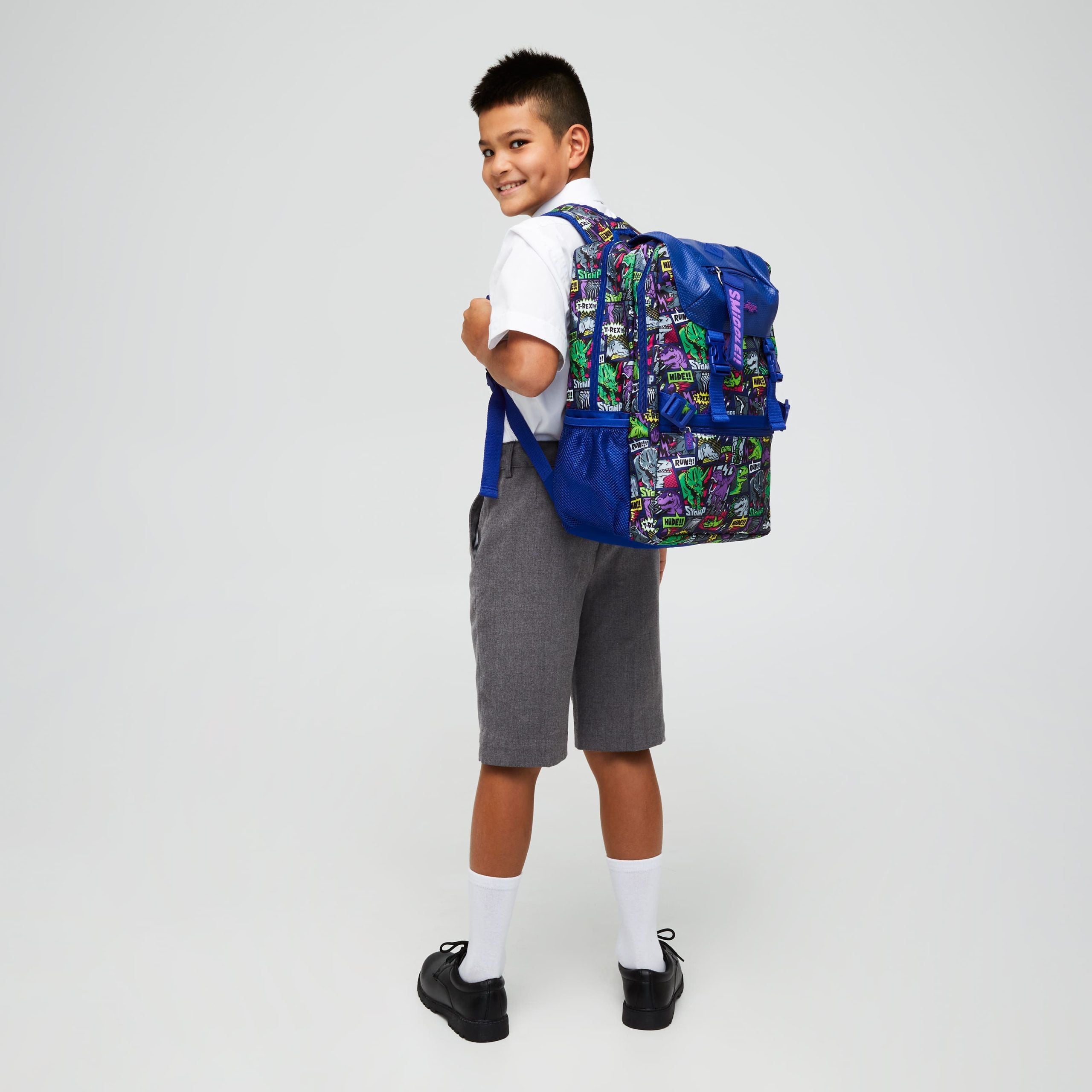 Smiggle - Bright Side Lunch Bag Attachable Backpack