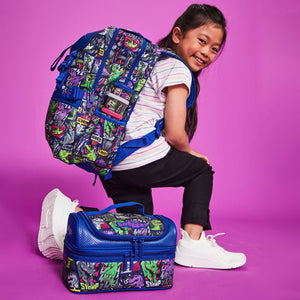 Smiggle - Bright Side Lunch Bag Attachable Backpack