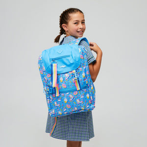 Smiggle - Bright Side Lunch Bag Attachable Backpack