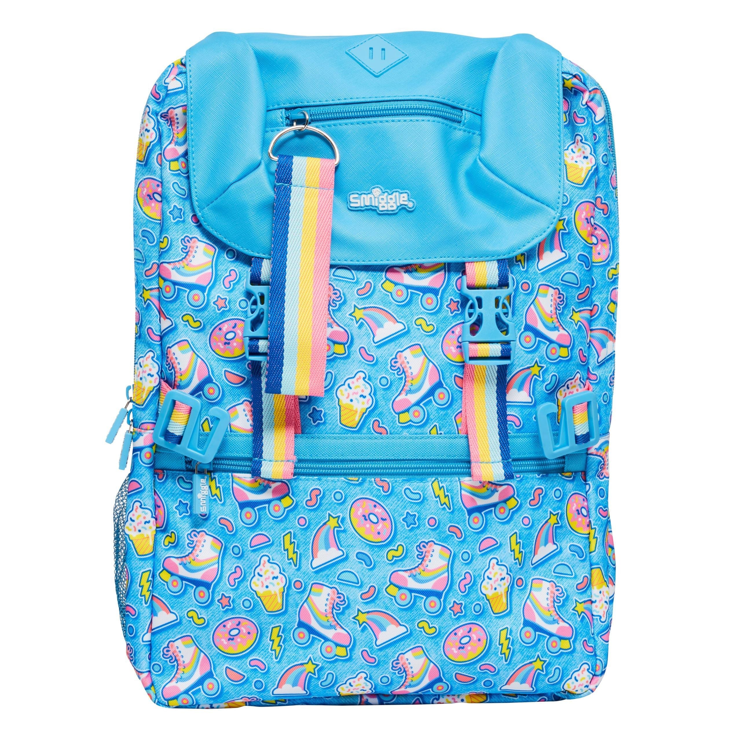 Smiggle - Bright Side Lunch Bag Attachable Backpack