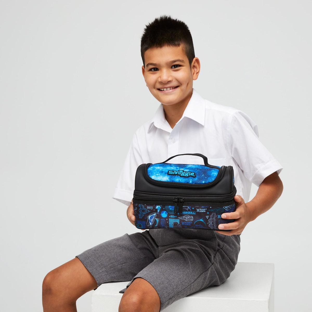 Smiggle - Bright Side Double Layer Lunch Bag