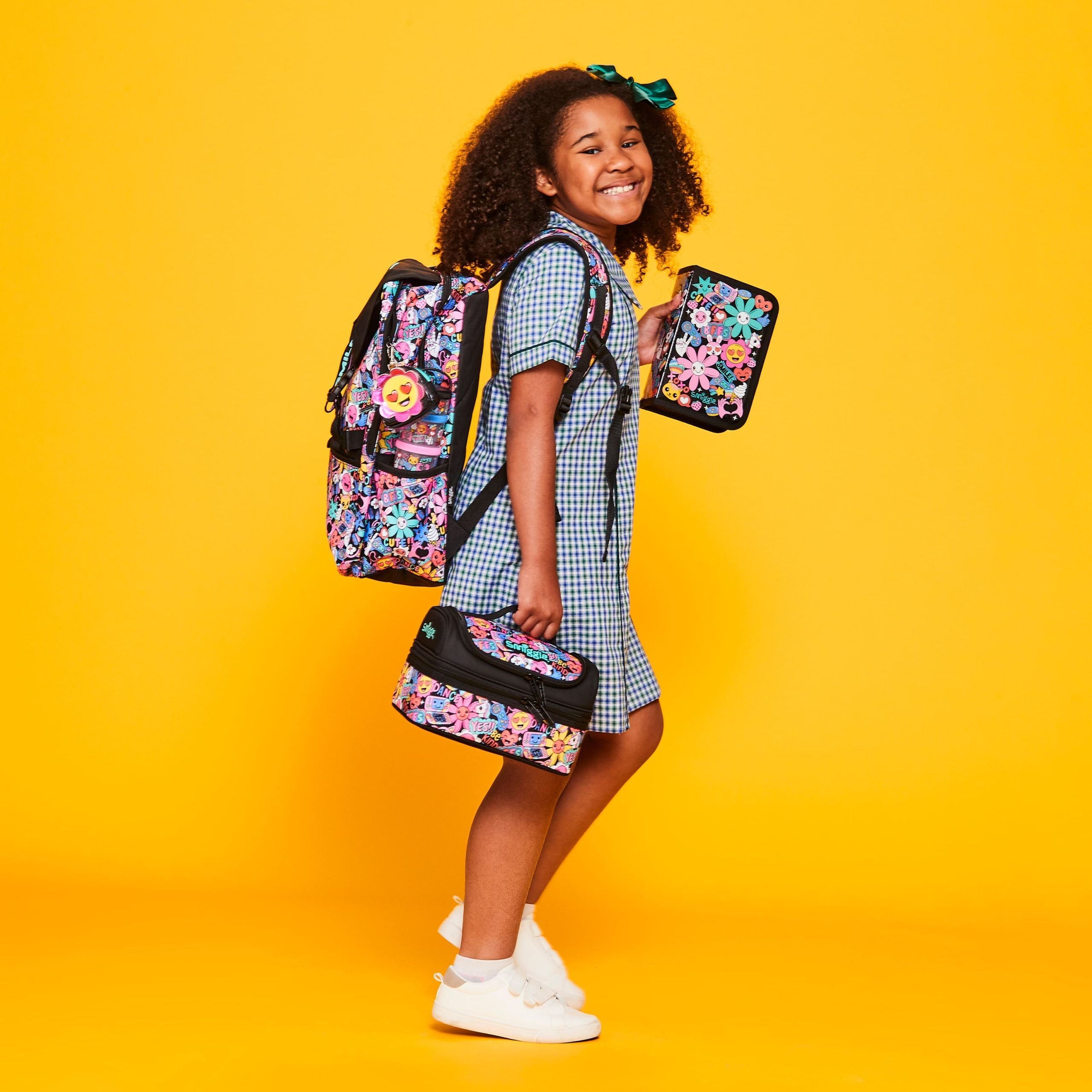 Smiggle - Bright Side Double Layer Lunch Bag