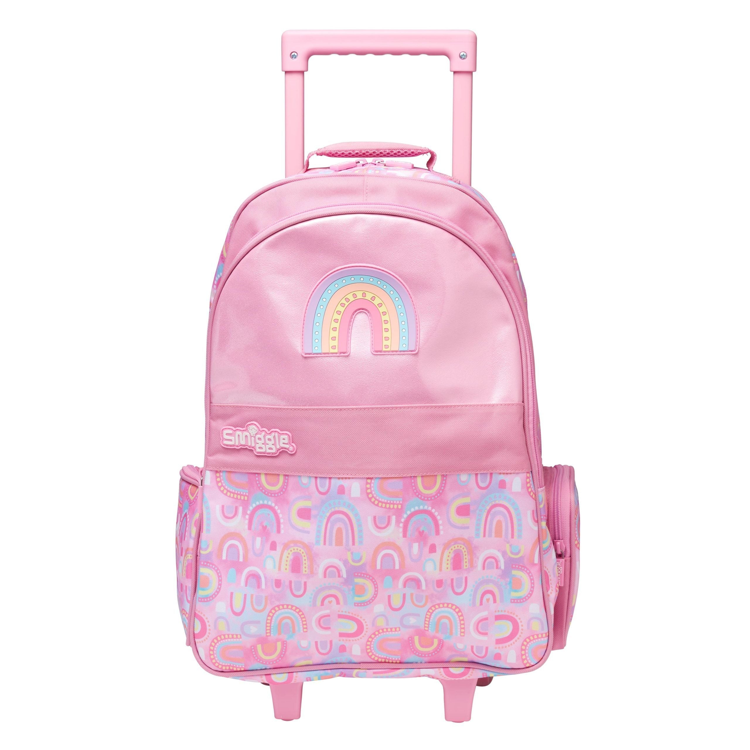Smiggle - Bright Side Lighted Trolley School and Travel Bag