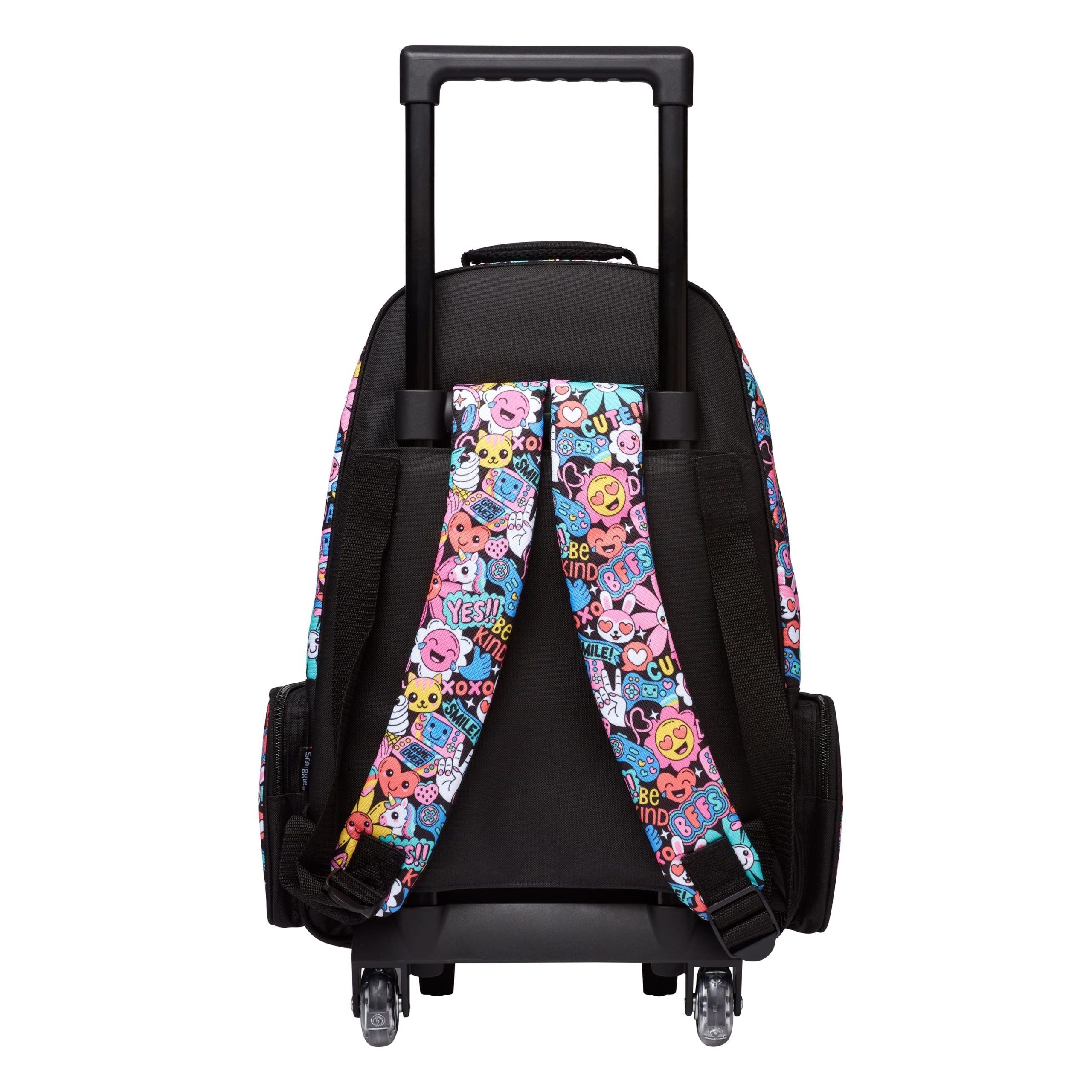 Smiggle - Bright Side Lighted Trolley School and Travel Bag