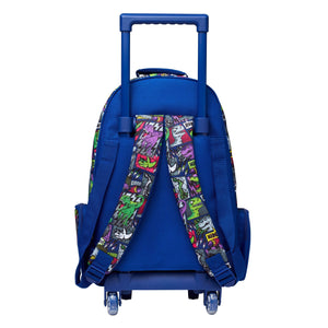 Smiggle - Bright Side Lighted Trolley School and Travel Bag