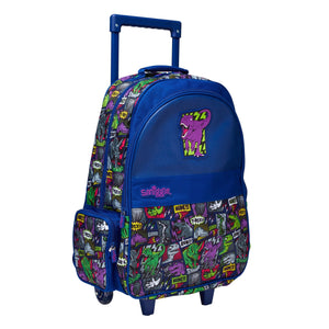 Smiggle - Bright Side Lighted Trolley School and Travel Bag