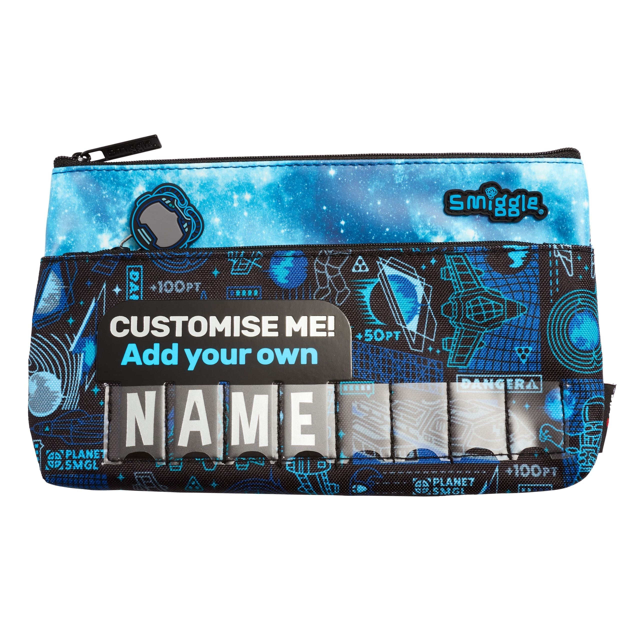 Smiggle - Bright Side Nameplate Pencil Case and Handbag