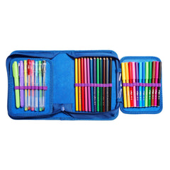 Smiggle - Bright Side Pencil Case and Pencils Stationery Set