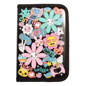 Smiggle - Bright Side Pencil Case and Pencils Stationery Set