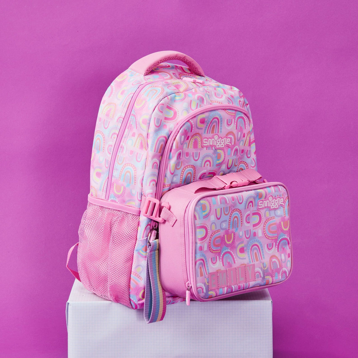 Smiggle - Bright Side Square Lunch Bag