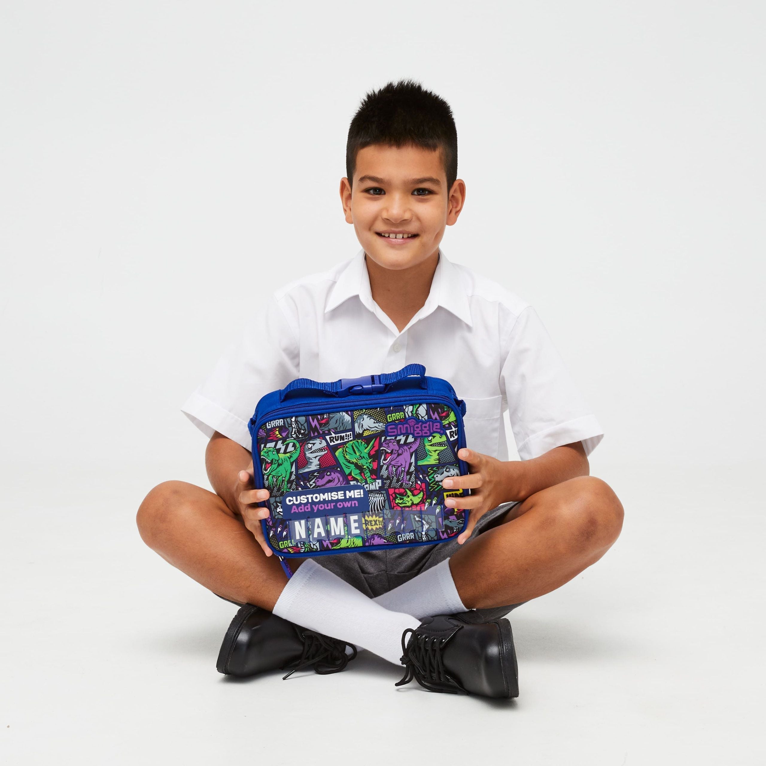 Smiggle - Bright Side Square Lunch Bag