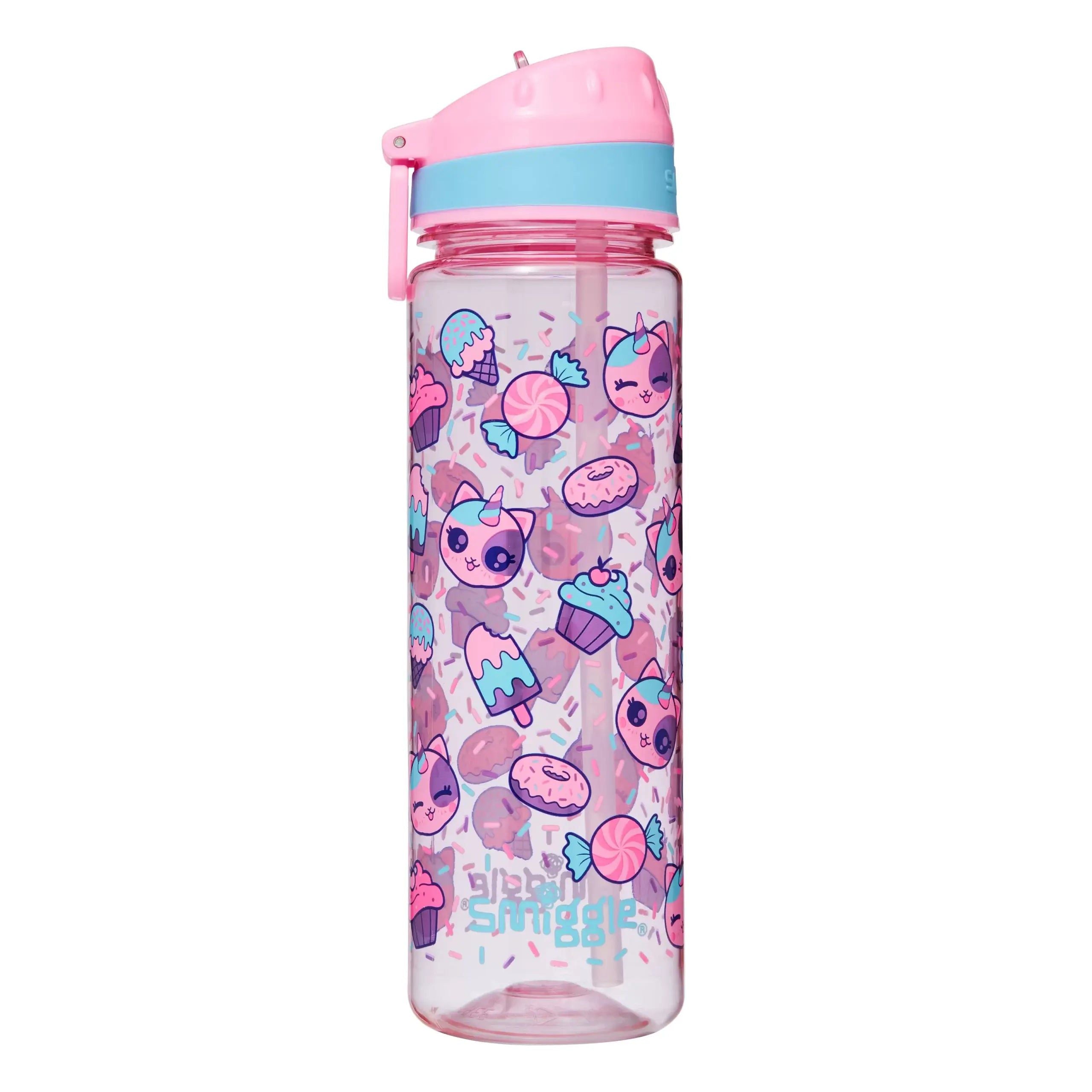Smiggle - Budz Drink Up Plastic Bottle 650Ml