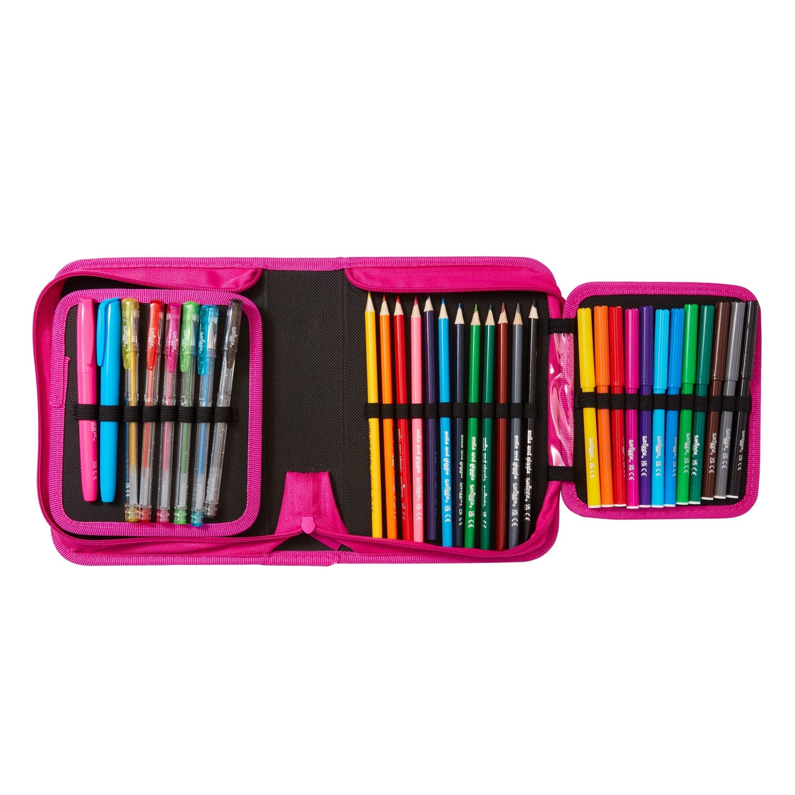 Smiggle - Budz Pencil Case and Stationery Set