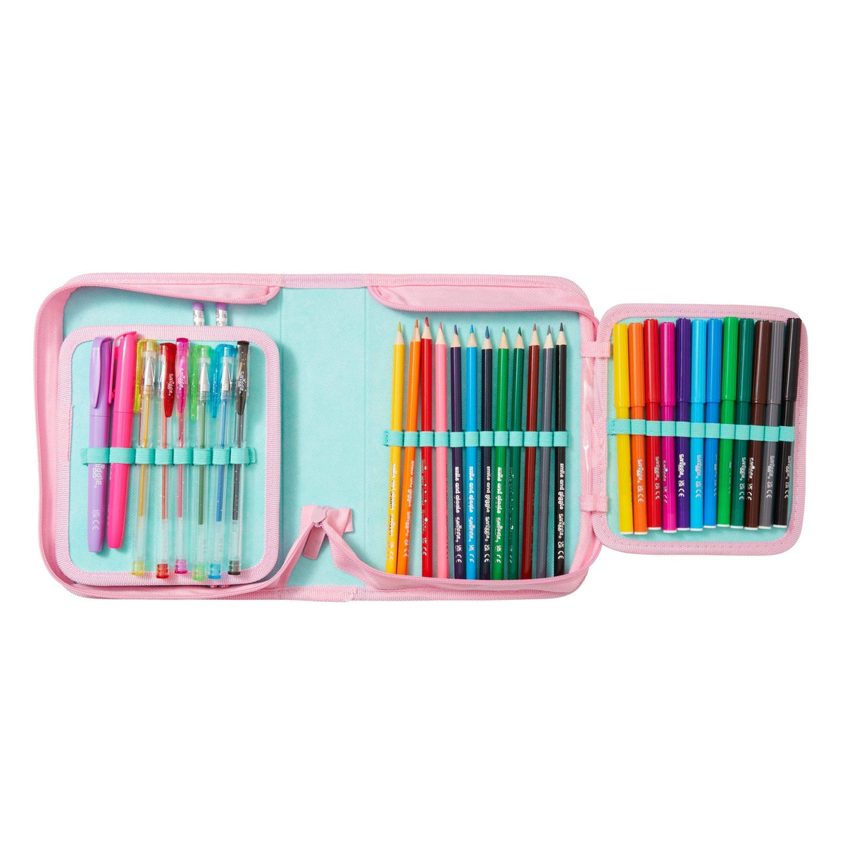 Smiggle - Budz Pencil Case and Stationery Set