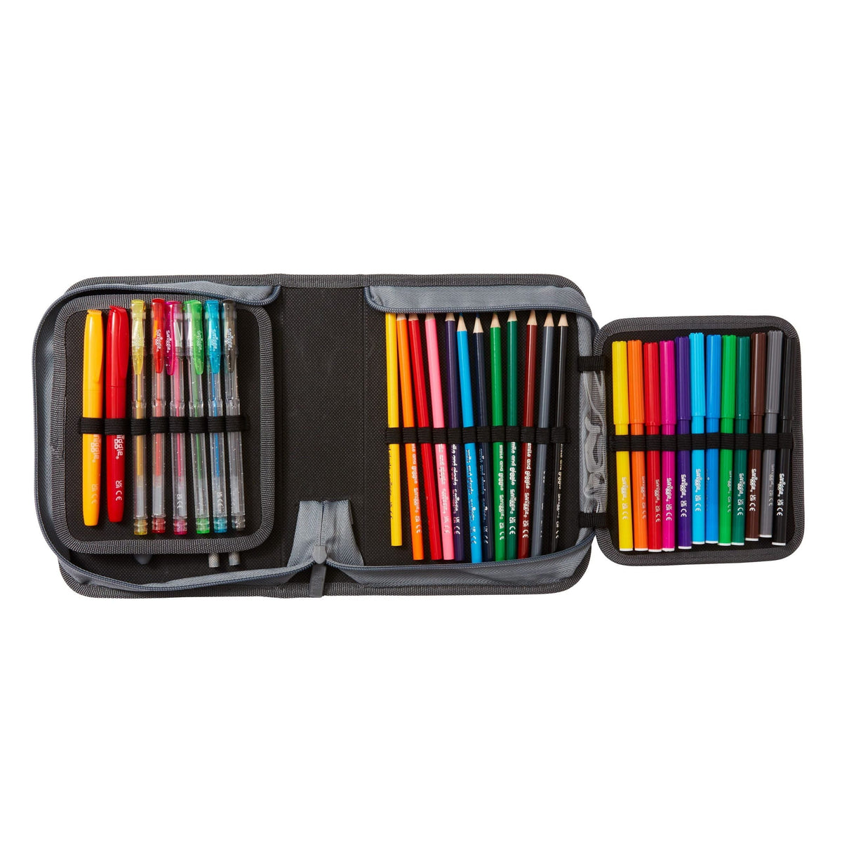 Smiggle - Budz Pencil Case and Stationery Set