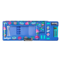 Smiggle - Budz Sweet Donuts Pop Out Automatic Pencil Case with Calculator