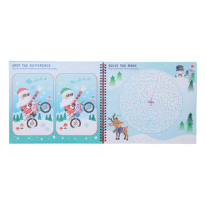 Smiggle - Magical Christmas Exercise and Sticker New Year Fun Book