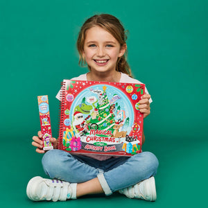 Smiggle - Magical Christmas Exercise and Sticker New Year Fun Book