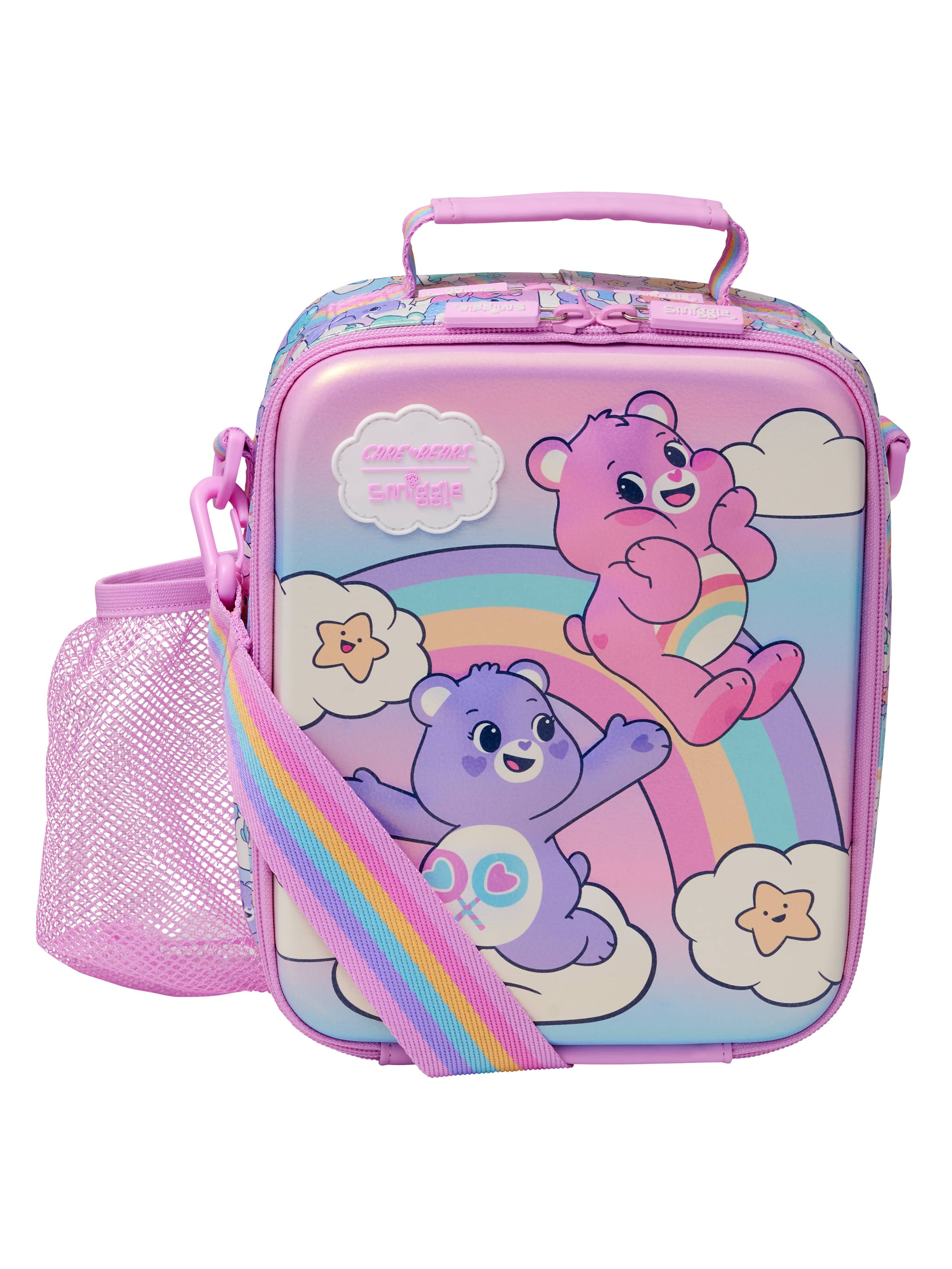 Smiggle - Care Bears Askılı Hardtop Seviye Beslenme Çantası