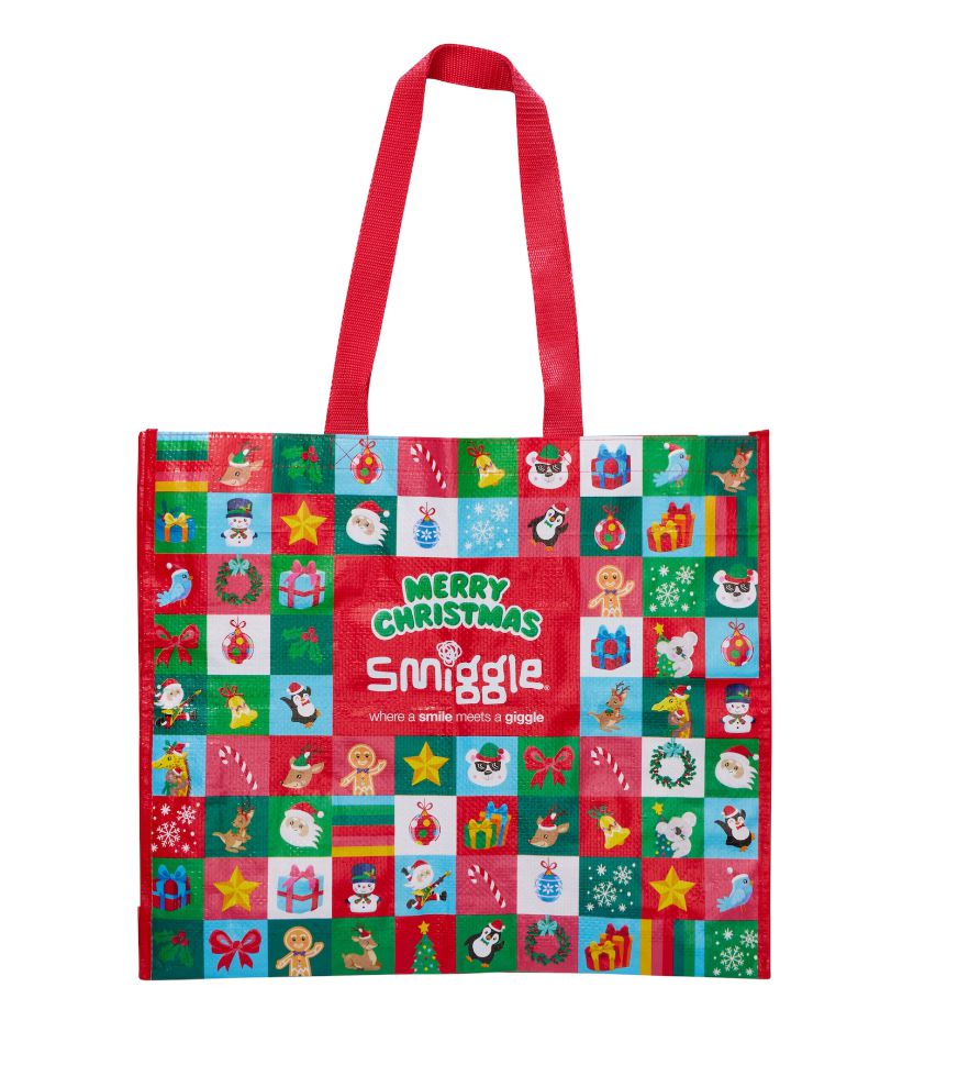 Smiggle – Christmas Reuse Me Large Bag