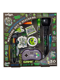 Smiggle - Notebook, Eraser, Pencil and Colouring Stationery Set