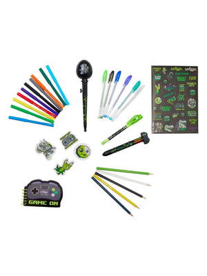 Smiggle - Notebook, Eraser, Pencil and Colouring Stationery Set