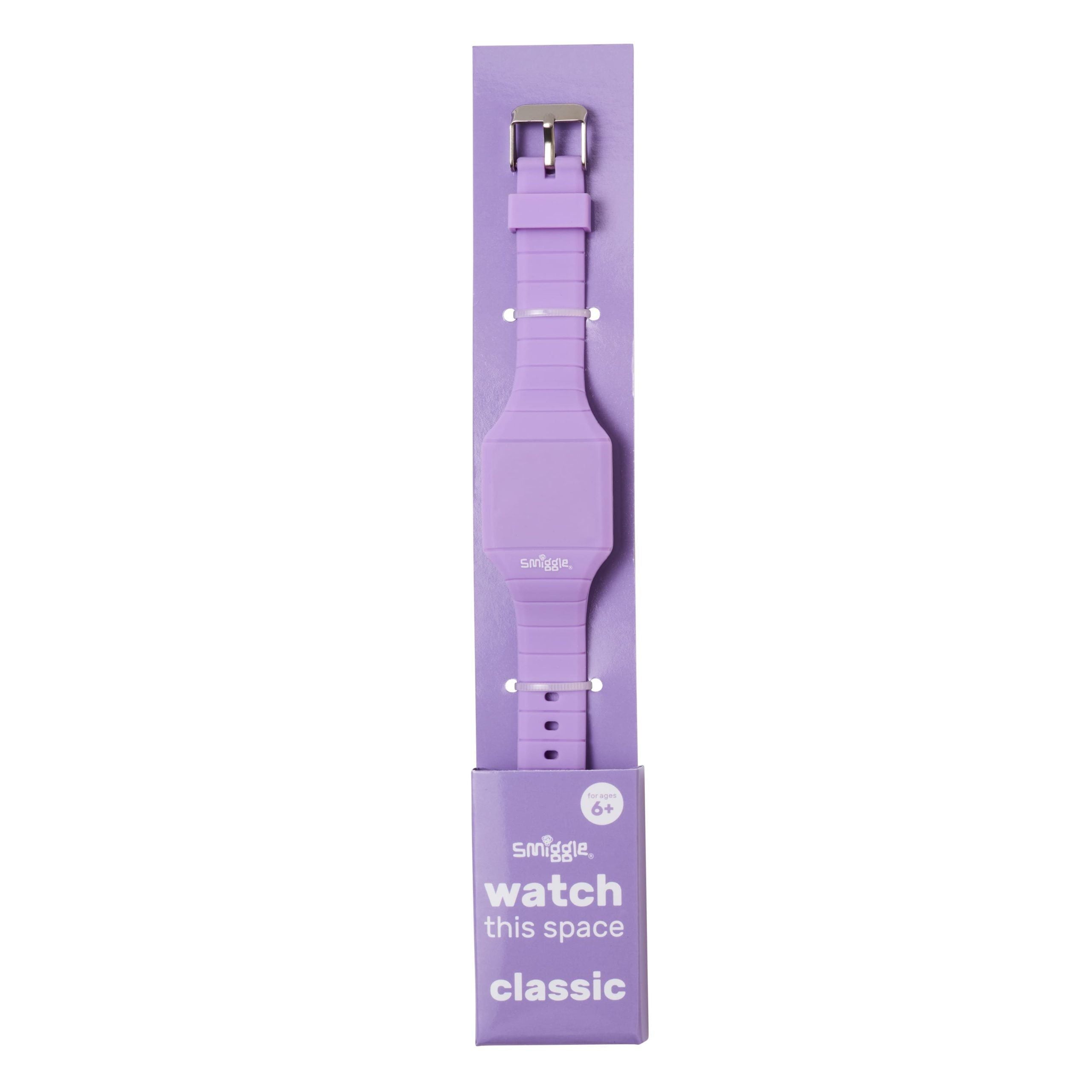 Smiggle - Kids Wristwatch with Digital Hidden Display
