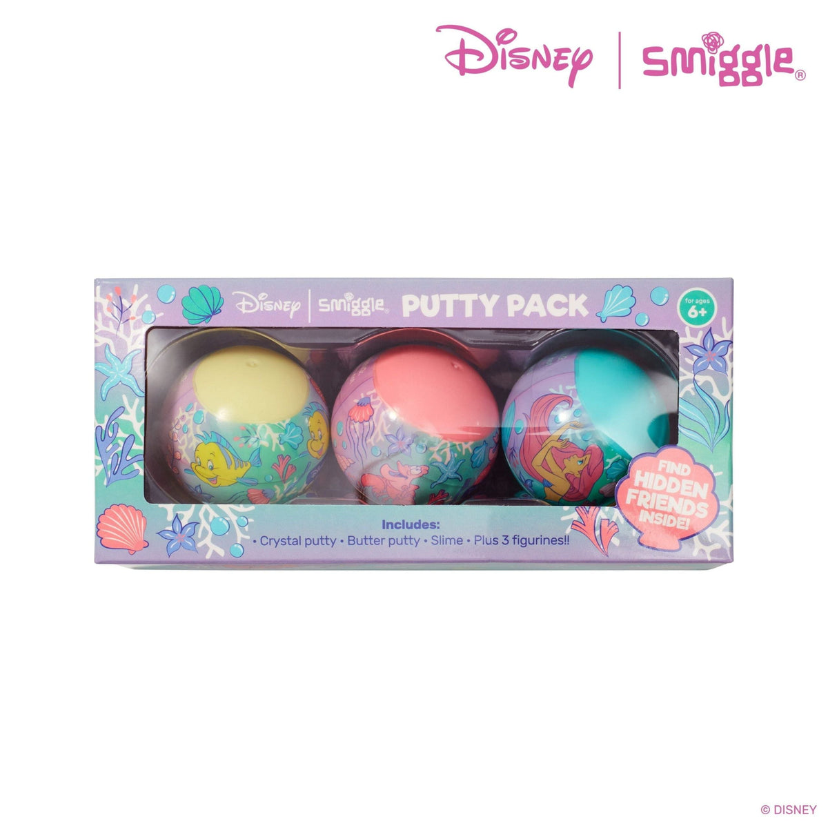 Smiggle - Disney Princess Ariel Triple Fun Pack