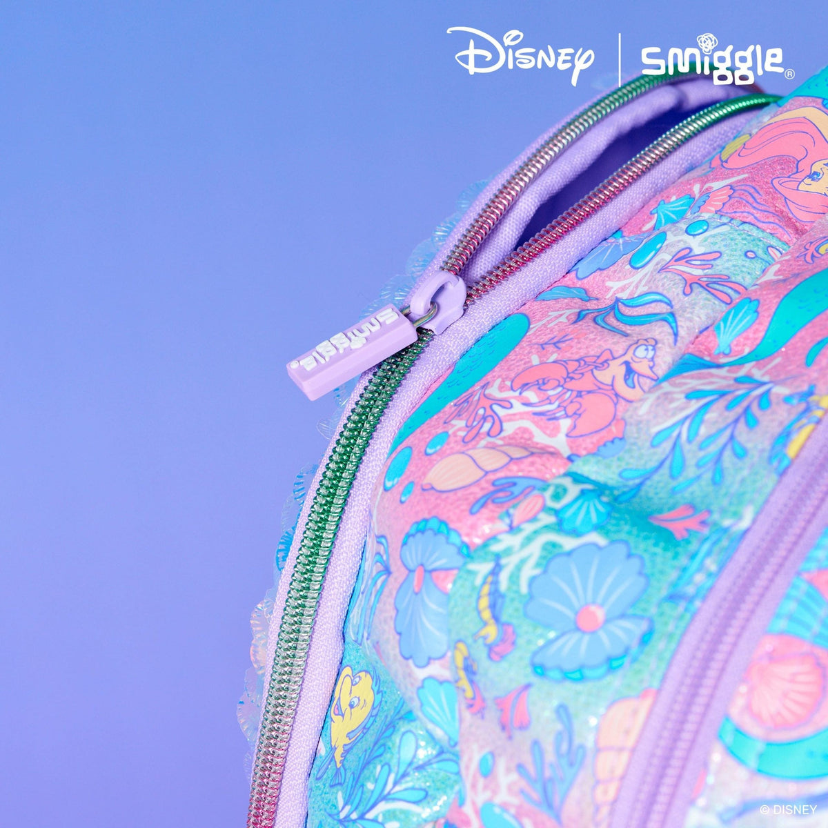 Smiggle – Disney Princess Ariel 4-Piece School Bag Set
