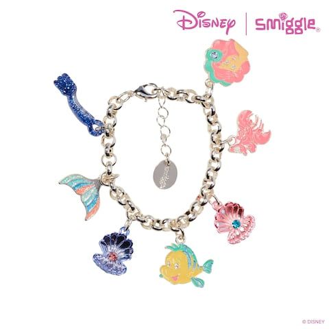 Smiggle - Disney Princess Ariel Charm Bracelet