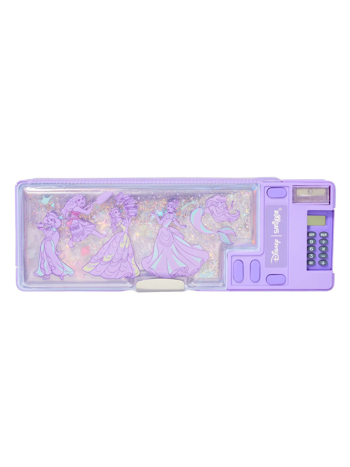 Smiggle – Disney Princess Automatic Pencil Case with Calculator