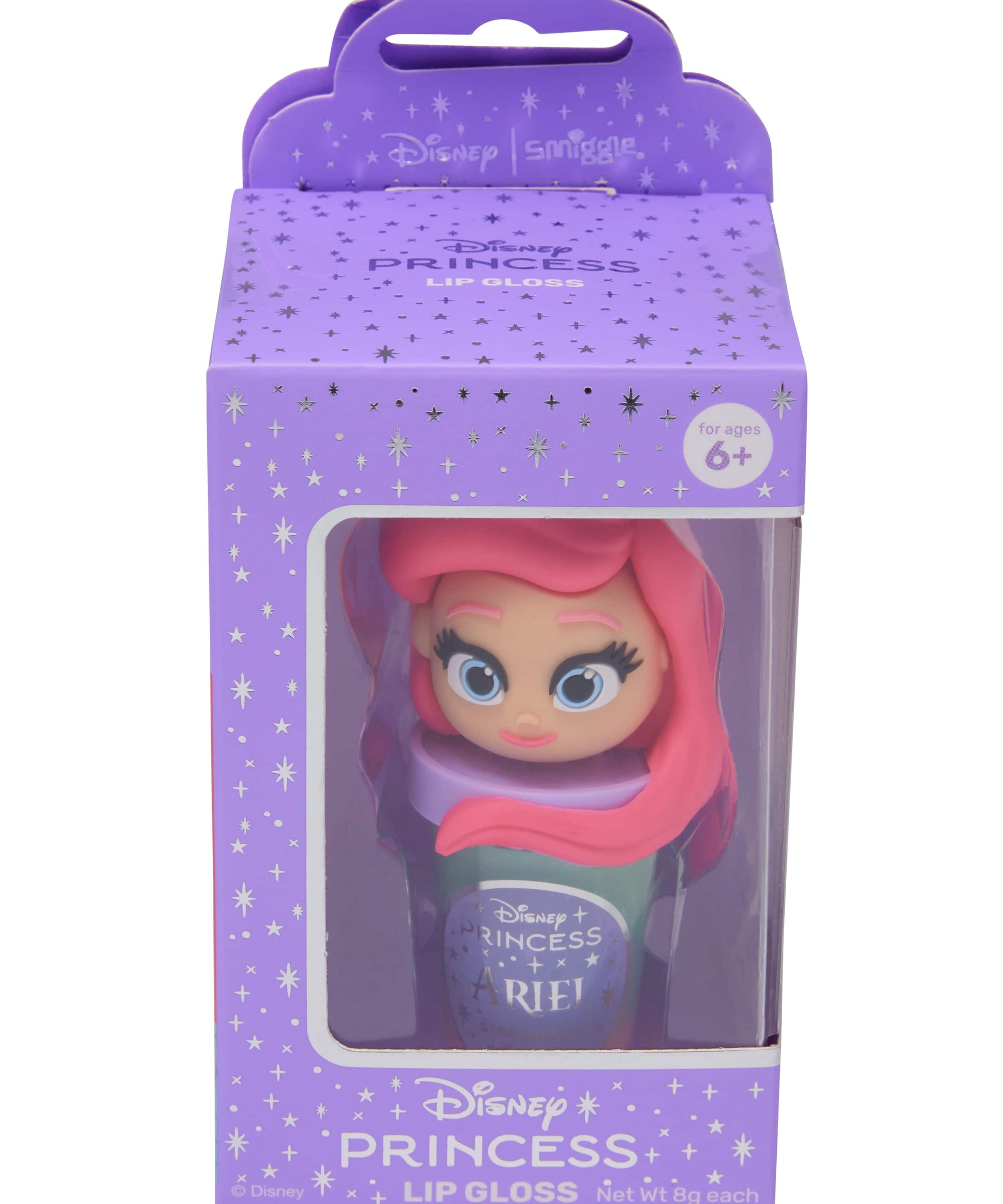 Smiggle - Disney Princesses Kids Lip Gloss and Container