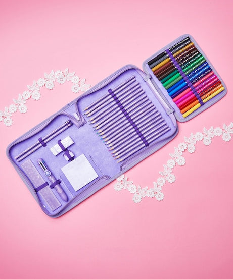 Smiggle - Disney Princesses Stationery Set and Pencil Case